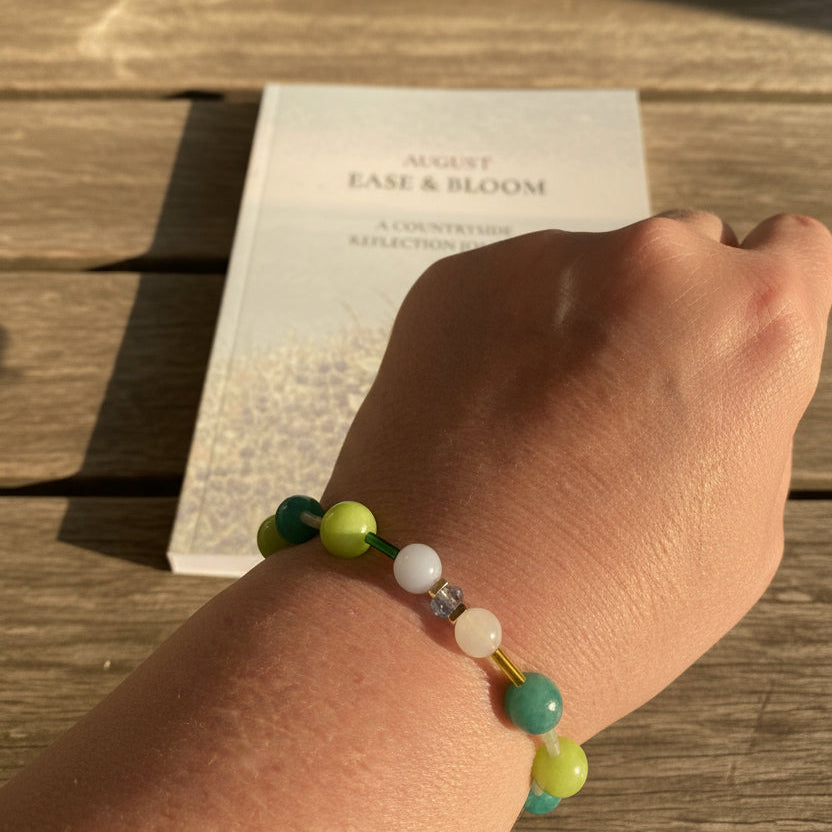Ease & Bloom - Aventurine & Peridot Bracelet