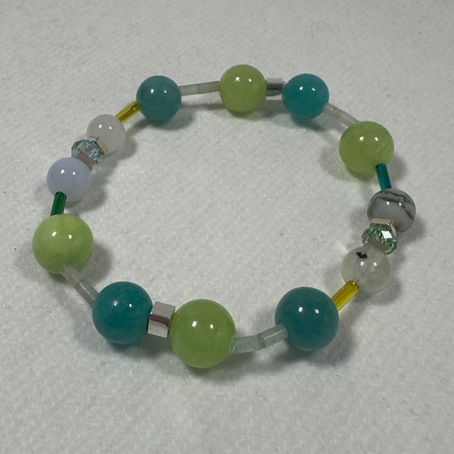 Ease & Bloom - Aventurine & Peridot Bracelet
