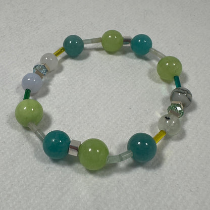 Ease & Bloom - Aventurine & Peridot Bracelet
