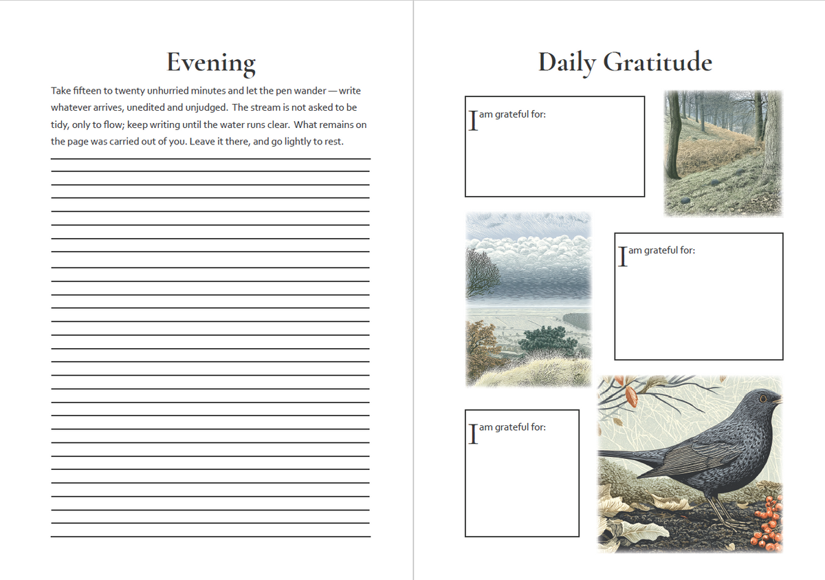 Autumn Reflections - A Countryside Reflection Journal (Paperback)