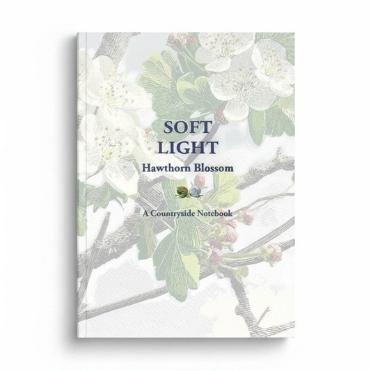 Soft Light - Hawthorn Blossom Countryside Notebook